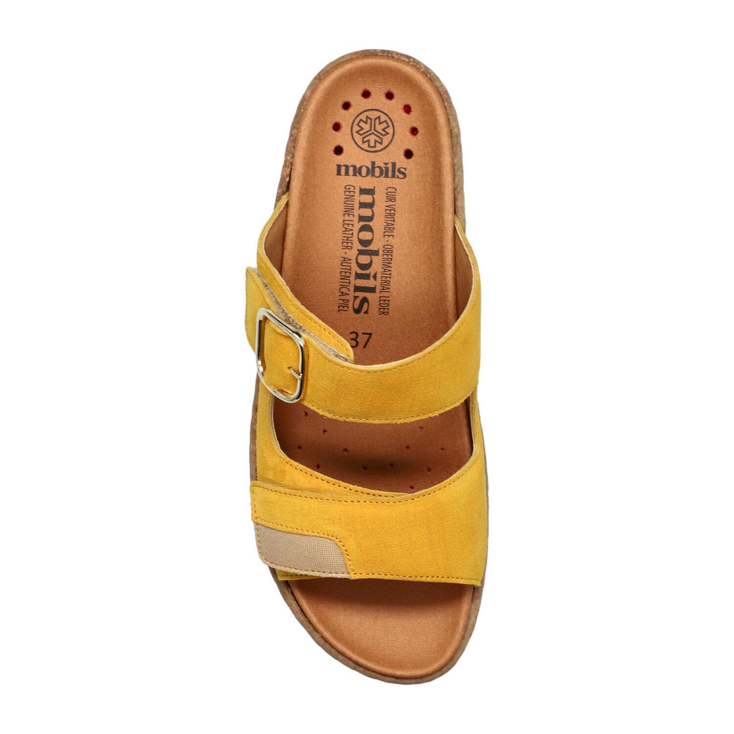 mules femme modèle Randya Ocre - Mephisto
